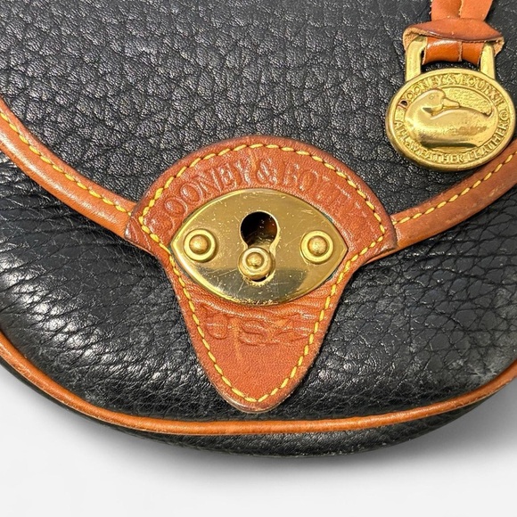 Dooney & Bourke Black and Brown Mini Bag - Picture 2 of 8